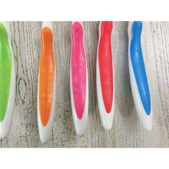 Munchkin Lot of 5 Soft Tip Baby Infant Spoons Plastic - Picture 9 of 11